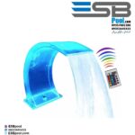 نازل کرتین استخری پلکسی شیشه ای ModernAbNama مدل C1